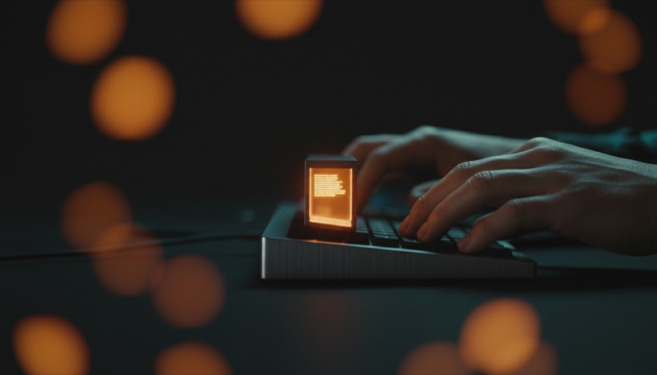 A single terminal glow in the dark